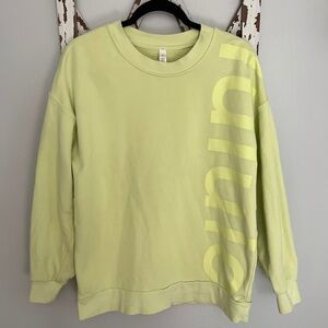 Lime Green Women's Sweatshirt
